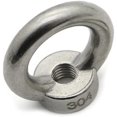 thumbnail image 1 of 1-2PCS Lifting Eye Nuts/Screw Ring Eyebolt Ring hooking nut Screws M3 M4 M5 M6 M8 M10 M12 304 Stainless Steel Durable (Color : Lifting Eye Nuts, Size : M6(2PCS)), 1 of 5