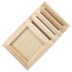 thumbnail image 1 of Craft Picture Frame Clay Picture Frames Parent-Child Activity Square Unfinished 12.00X12.00X0.80CM 5Pcs, 1 of 4
