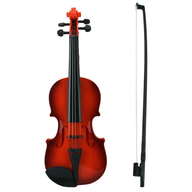 Violín de juguete para niños, instrumento musical de simulación, juguete para niños pequeños.