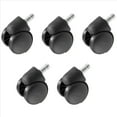 thumbnail image 4 of 50mm Office Chair Roller Castor Wheels - Set of 5 Black, 4 of 10