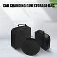 thumbnail image 2 of Spacious Charging Cable Storage Bag for Outdoor Water Resistant Black Electric Vehicle Accessories Organizers Case, 2 of 8
