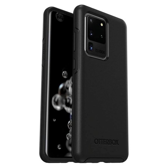 Restored OtterBox SYMMETRY SERIES Case for Galaxy S20 Ultra 5G - Black (Refurbished)