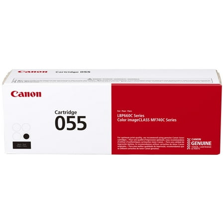 UPC: 0013803309287 | Genuine Canon Toner 055 Black  Standard – Yields Up To 2 300 Pages