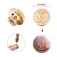 thumbnail image 5 of Sello De Cabeza De Cobre Cabeza de cobre en forma redonda Cabeza de sello en relieve 3D para tarjeta de boda (vals) Tmvgtek Libre de BPA, 5 of 9