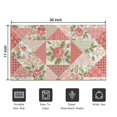 thumbnail image 5 of Pioneer Flower Floral Print Pattern Door Rugs,Washable Non Slip Door Mats Indoor,Decorative Door Mats,Entry Mat Indoor for Entrance,Bedroom,Kitchen,Bathroom,17"x30", 5 of 6