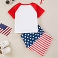 thumbnail image 7 of kpoplk Infant Baby Boy Clothes 0-12 Months 2 Piece Set Casual Short Sleeve Bodysuit and Pants Dinosaur Print Outfits(Red,18-24 M), 7 of 7