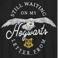 thumbnail image 2 of Boy's Harry Potter Waiting for My Hogwarts Letter  Graphic Tee Black Small, 2 of 5