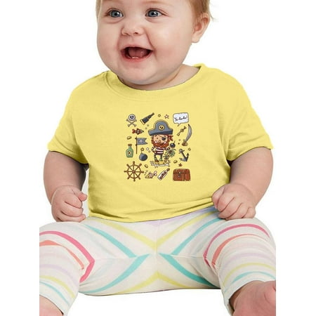 

Pirate Treasures T-Shirt Infant -Image by Shutterstock 24 Months