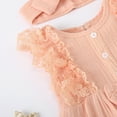 thumbnail image 6 of Newborn Toddler Sleeveless Baby Girls Lace Romper Playsuit Jumpsuit Outfit Clothes, 6 of 9