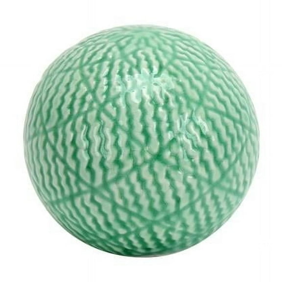 4.7 in. Decorative Ceramic Spheres, Green