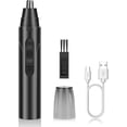 thumbnail image 1 of Linkidea Men's Electric Ear and Nose Hair Trimmer, 360° Rounded Blade for Clean Hair Removal Without Damaging the Skin, USB Portable Charging Interface (Black), 1 of 6