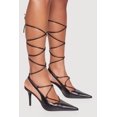 thumbnail image 2 of Women's Strappy Lace Up Pointed Toe Stiletto Heels, 2 of 3