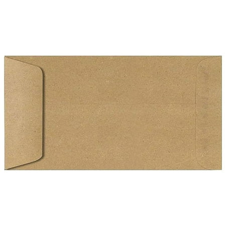 UPC: 0848614218141 | LUX Open End Envelope 6 x 11.5 Grocery Bag Brown 61112-GB-50