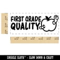 thumbnail image 2 of First Grade Quality Teacher Student School Self-Inking Rubber Stamp Ink Stamper - Black Ink - Small 1-1/2 Inch, 2 of 7