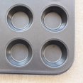 thumbnail image 3 of OUSITAID Mini 12-Cup Muffin Pan Non Stick Cupcake Tray Mold Heat Resistance Bakeware (26*19.5*2cm), 3 of 4
