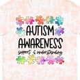 thumbnail image 4 of Inktastic Autism Awareness Support and Understanding Puzzle Pieces T-Shirt, 4 of 5