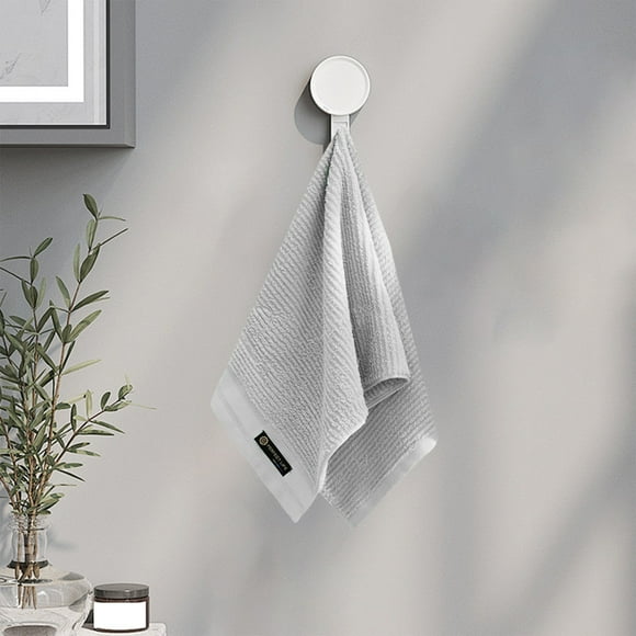 Toalla facial de algodón | Toallita absorbente deportiva de color liso | Suave de secado rápido sin pelusa | Gasa que no se desprende | Ligero para adultos | Múltiples colores | 1 Pieza 28.74x13.78in