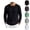 White, variant on JTSRKL Long Sleeve Mesh Fabric Shirts for Men Soft Moisture Wicking Basic Lightweight Tshirts Breathable Casual Athletic Fast Dry Tops