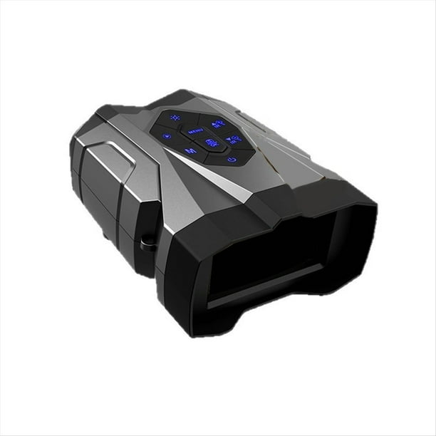 Binoculares Digitales 4K UHD con Cámara y Zoom de 16 Aumentos, Binoculares de Visión Infrarroja para Observación de , Ideales para Acampar.