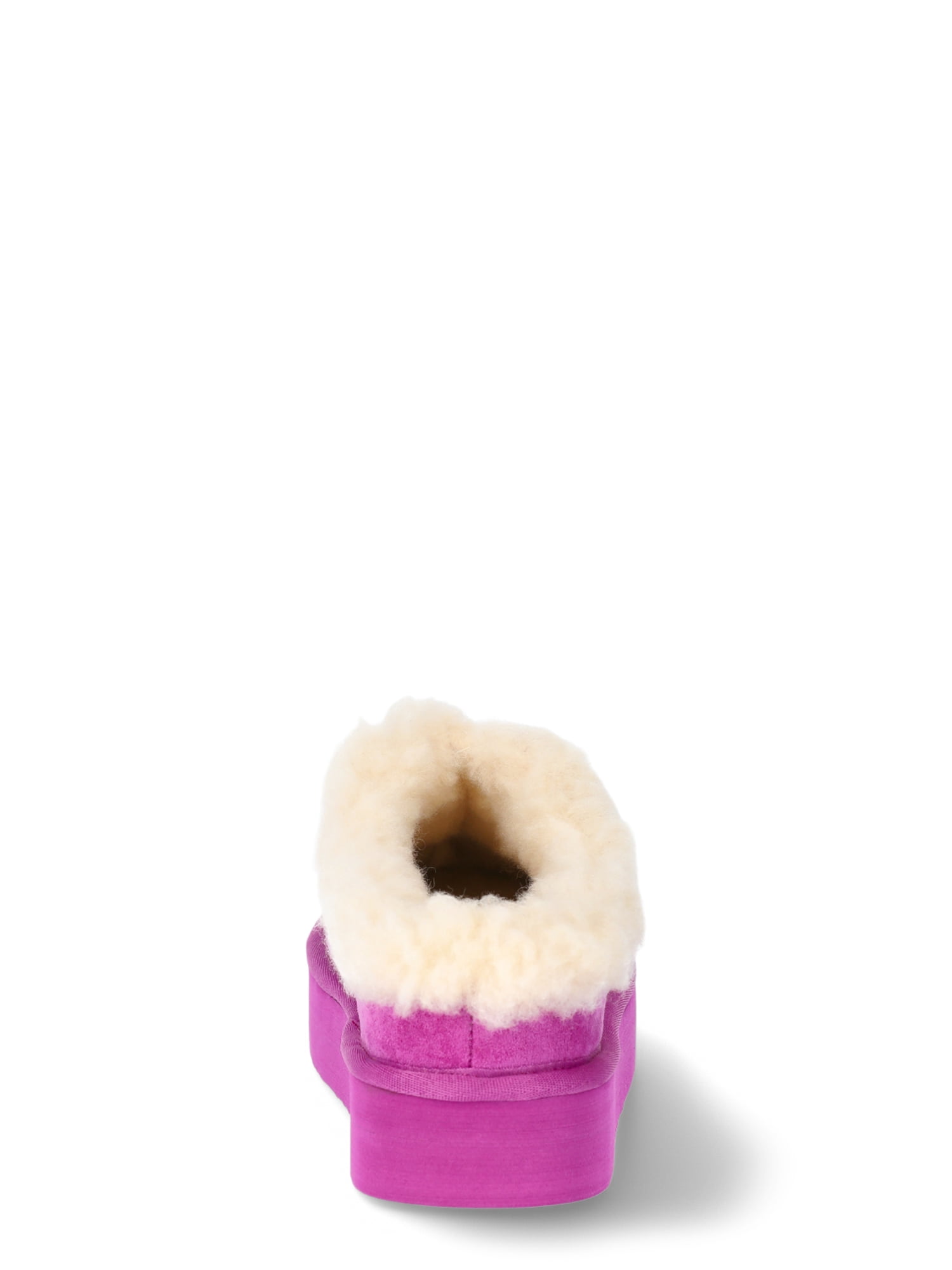 Pawz Womens Cozy Lined Platform Slippers