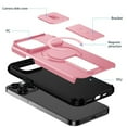 thumbnail image 4 of Case for iPhone 14 Pro Max 6.7" with Invisible Fold Holder Stand, MagSafe Magnetic Wireless Charging,Sliding camera casing,Shockproof Dropproof Tough Rugged Protective Case Cover,Pink, 4 of 10
