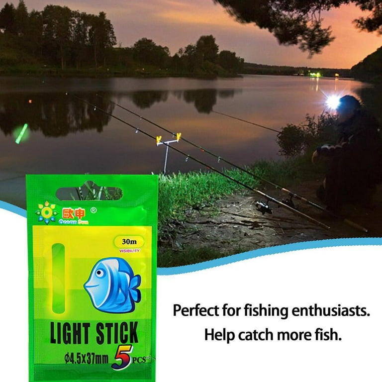 Fishing Light Stick High Visibility Mini Glow Stick FOR Rod Tip Bright Rod  Glow Sticks Bulk Kit For Fishing Supplies Fishing Tackle Fishing Gear kind  