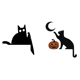 thumbnail image 1 of Letrero Esquina Puerta Metal para Gato Halloween Regalos Fiesta (con Cuchillo), 1 of 6