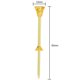 thumbnail image 4 of 50pcs Ball Nail Portable Golf Ball Nail Tees Ayudas para entrenamiento deportivo (Amarillo) Ndcxsfigh Para Estrenar, 4 of 7