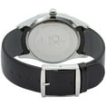 thumbnail image 2 of Calvin Klein Men's K2241104 Black Dial Leather Strap Stainless Steel Watch, 2 of 4