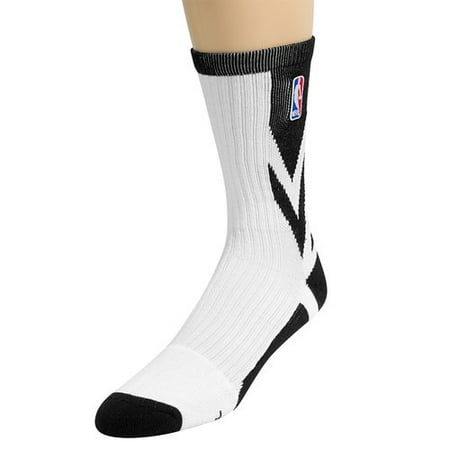 NBA - NBA Technical Basketball Socks, White, Size 9-11 - Walmart.com ...