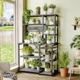 thumbnail image 6 of Amadwell 39.4" Large Bakers Rack, 6-Tier Microwave Stand with Power Outlets, Kitchen Shelf with Wire Basket, 6 of 8