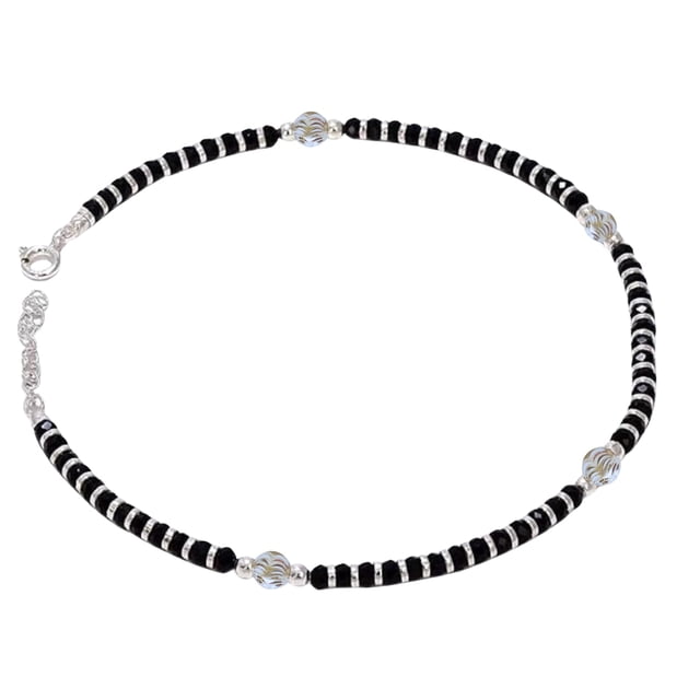 Tobillera DARSHRAJ Jewellers de plata de ley 925 Chandi