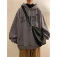 thumbnail image 3 of Sudadera con capucha y estampado de letras de otoño para hombre, sudadera con capucha de forro polar vintage Y2K 2024, nueva sudadera con capucha de gran tamaño de moda de hip hop, 3 of 5