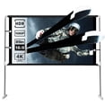 thumbnail image 3 of OUTTOY  Projector Screen with Stand 16: 9,89 inch Indoor Outdoor PVC Projection Screen 4K HD with Carry Bag, 3 of 8