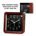thumbnail image 3 of Bulova Manor Quartz Acending Volume Snooze Silent Sweep Alarm Clock B1870, 3 of 3
