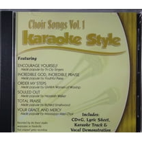 Choir Songs Volume 1 Daywind Christian Karaoke Style NEW CD G 6 Songs