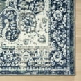 thumbnail image 4 of Ox Bay Bethany 2'2" x 3' Blue Medallion Durable Indoor Area Rug, 4 of 11
