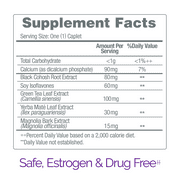 Estroven Menopause Relief Stress Relief & Energy Boost Daily Supplement, Support for Menopausal Anxiety, Low Energy, Mood Swings, 28 Count