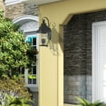 thumbnail image 2 of Livex Lighting Exeter Outdoor Wall Lantern in Black, 2 of 8