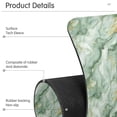 thumbnail image 4 of Faucet Mat for Kitchen Sink 15'' Sink Splash Guard Mat Super Absorbent Fast Drying Drain Pad Soft Green Marble, 4 of 9