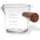 thumbnail image 2 of Toystoory Vaso transparente de doble caño de 100ml para medir la leche con escala, taza reutilizable, accesorios para beber en el hogar, regalos Juegos de servir café y té Toystoory HA061323-00B, 2 of 6