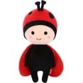 thumbnail image 1 of Plush Toy, Cute Red Ladybug Plush，Beautiful Wings Ladybug Toy, 12 Inches,Ladybug, 1 of 5