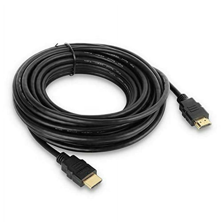 3m HDMI Cable - 4K High Speed HDMI Cable with Ethernet - 4K 30Hz UHD HDMI  Cord - 10.2 Gbps Bandwidth - HDMI 1.4 Video / Display Cable M/M 28AWG -  HDCP