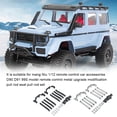 thumbnail image 3 of Actualizaciones de accesorios Coches Repuestos Motores Equipo de vehículos Conjuntos de herramientas Compact RC Suministros de automóvil Reemplazo para D90 D91 99S Silver 1 Set Advancent FN001614-02, 3 of 6