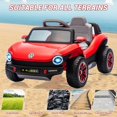 thumbnail image 6 of Telyswee Ride On Car Electric Toy Car for Kids, Toddler Electric Vehicle with Parental Remote, Lights, USB, Horn, Music, 4 Wheeler for Boy Girl, 6 of 8