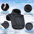 thumbnail image 5 of Motorbike Neck Warmer, Windproof and Waterproof Neck Warmer Shoulder Warmer, Durable Nylon, Men's, Winter Warm Scarf, Winter Warm Essentials for Outdoor Sports, Cycling, Skiing, Portable, Multifuncti, 5 of 6