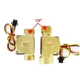thumbnail image 3 of 1/2" Water Flow Sensor Brass 1.75MPa Hall Sensor Turbine Pulse Flowmeter DC5~18V Used For Water Heaters Water Dispensers ,Durable Build, 3 of 6