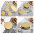 thumbnail image 2 of Milisten 1 Set Round Cup Coaster with Holder Metal Water Tea Cup Mat Round Cup Mats, 2 of 8