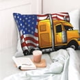thumbnail image 4 of Fotbe American Truck Funda de Almohada Decorativa Estilo Occidental, Lujo en Algodón, Fundas para Almohadas King, Cojín Estampado para Decoración del Hogar-20"x30", 4 of 6