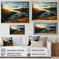 thumbnail image 4 of Designart "Yellow Gblue Maine horizon" Landscapes Canvas Wall Art, 4 of 5